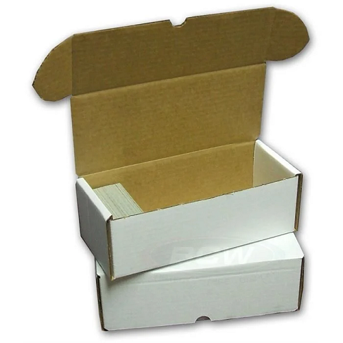 BCW Card Storage Box 500 Count [Pack of 2]