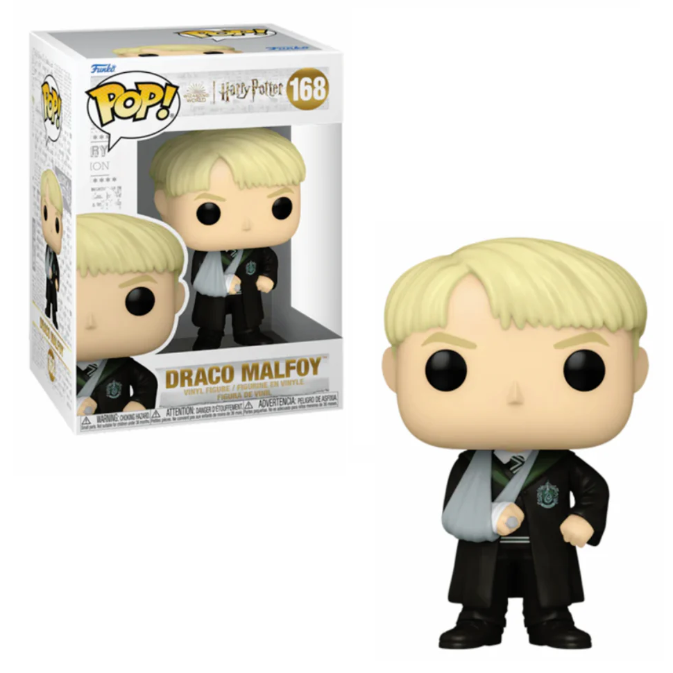 Funko Pop! HARRY POTTER: Draco Malfoy #168 – BoomLoot