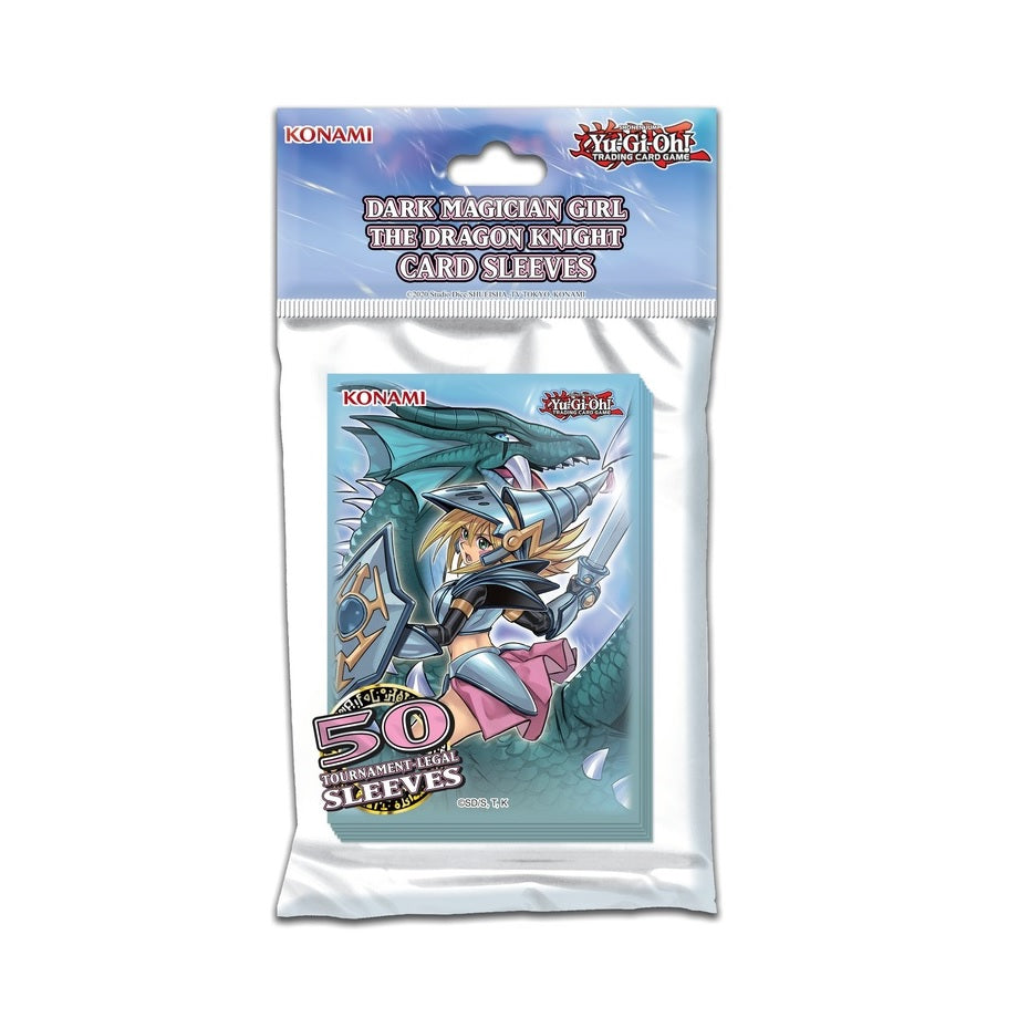 Yu-Gi-Oh! Dark Magician Girl / The Dragon Knight Card Sleeves [50 pack –  BoomLoot