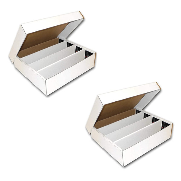 BCW Card Storage Box with Full Lid 3200 [Set of 2]