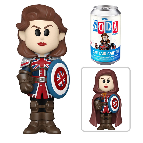 Funko Vinyl SODA: WHAT IF... Captain Carter [Chance of Chase]