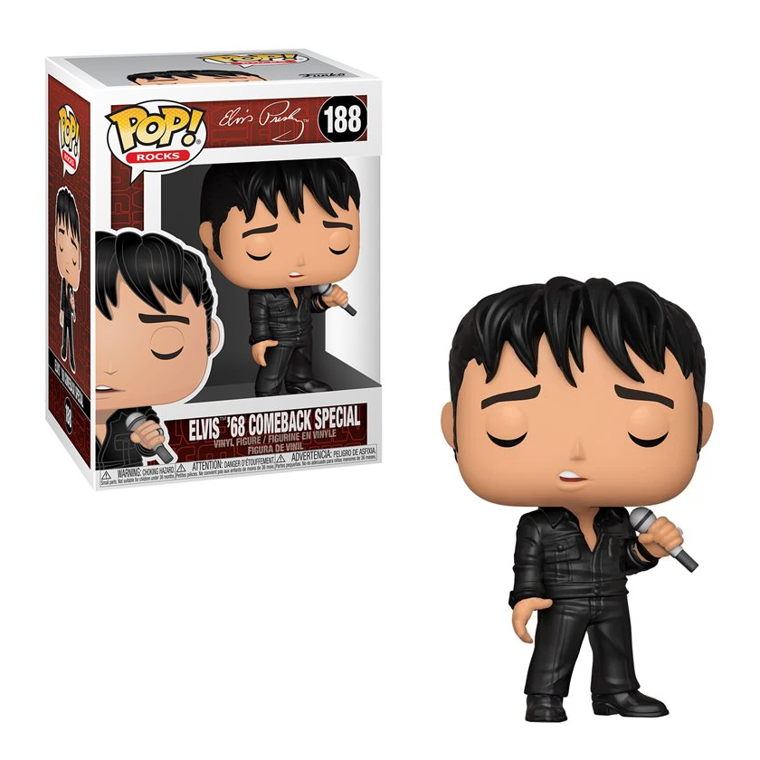 Funko POP! Rocks: Elvis Presley - Elvis Jailhouse Rock #186