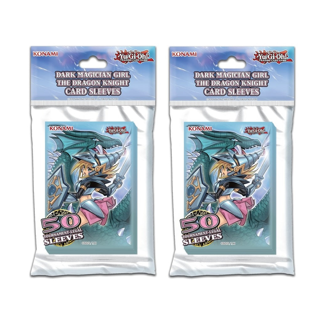 Yu-Gi-Oh! Dark Magician Girl / The Dragon Knight Card Sleeves [100 pac BoomLoot Yu-Gi-Oh! Dark Magician Girl / The Dragon Knight Card Sleeves [100 pac BoomLoot
