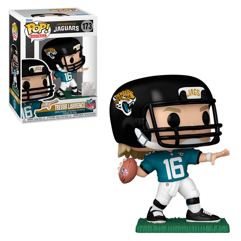 Trevor Lawrence Signed Jaguars Funko Pop! #173 Soft Protector FAN 3994 –  CollectibleXchange