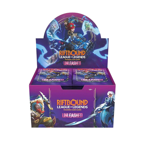 Riftbound League of Legends TCG Unleashed Booster Box Display [24 Pack – BoomLoot