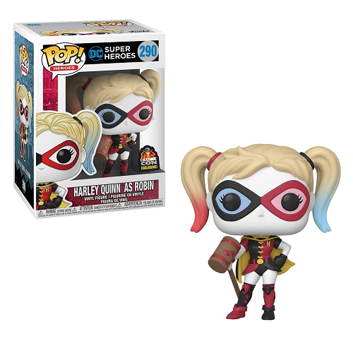 Funko Pop! DC: Harley Quinn as Robin #290 [LACC]