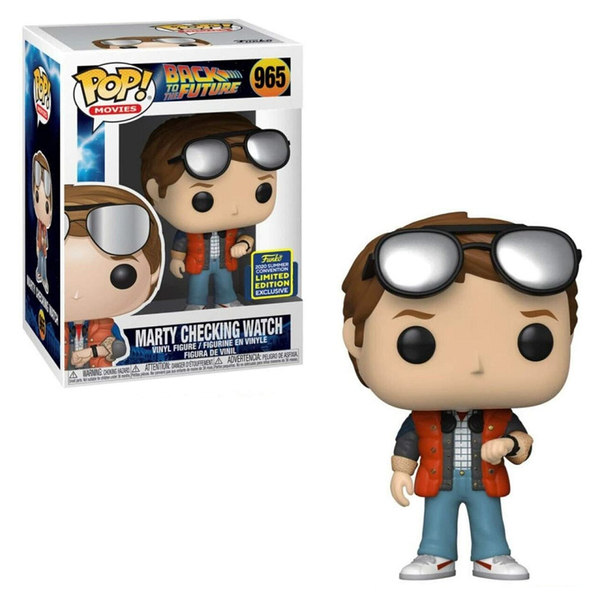 Funko Pop! BACK TO THE FUTURE: Marty Checking Watch #965 [Summer 2020]