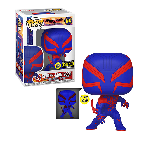 Funko Pop! SPIDER-MAN Across the Spiderverse: Spider-man 2099 #1267 [Entertainment Earth]