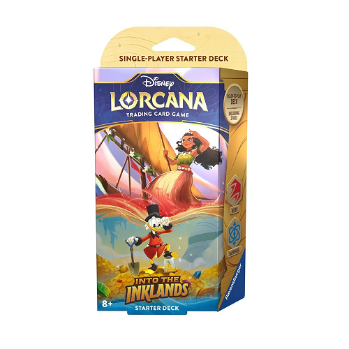 lorcana into the inklands starter deck list Into the Inklands Starter Decks List and Card Infographic