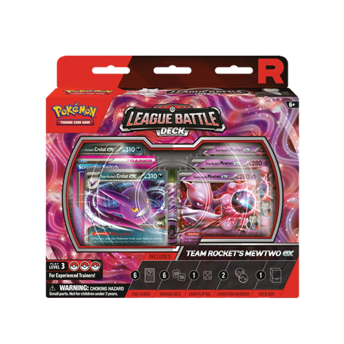 Pokemon TCG: Team Rocket's Mewtwo ex League Battle Deck