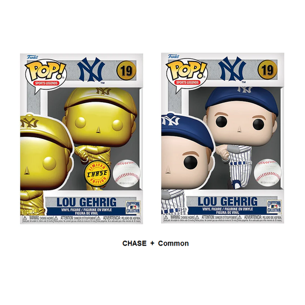 Funko Pop! Sports Legends: Lou Gehrig [CHASE + Common]