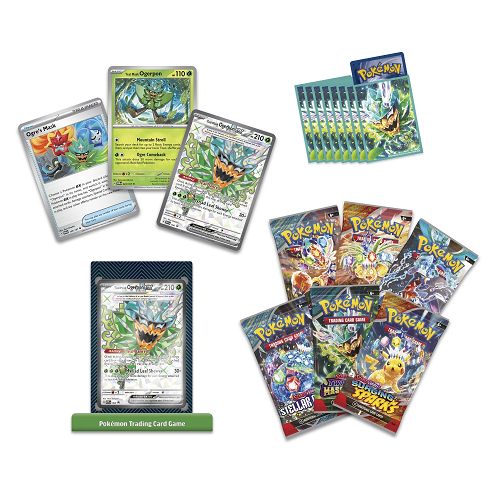 pokemon trading card game ogerpon ex premium collection Pokemon TCG: Ogerpon Ex Premium Collection Box – BoomLoot