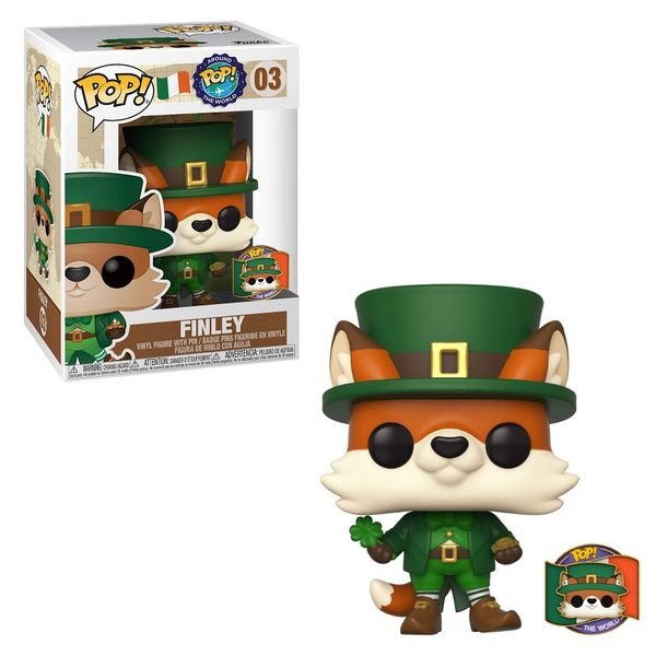 Funko Pop! POP Around the World: Finley w/ Pin #03 [Funko Shop]