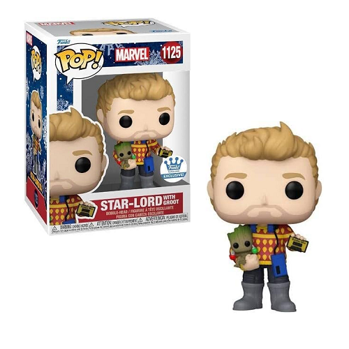 Funko Pop! MARVEL: Star-lord with Groot #1125 [Funko Shop]