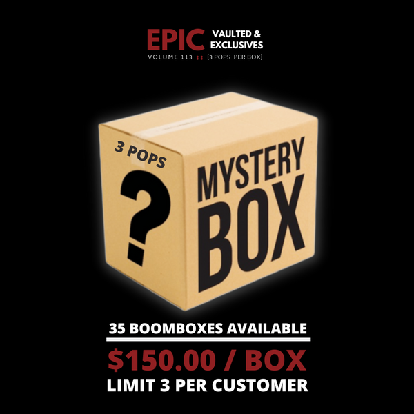 BoomLoot EPIC Vaulted and Exclusives Mystery Boombox Vol 113 [3 Pops]