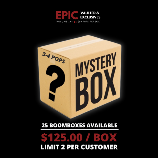 BoomLoot EPIC Vaulted and Exclusives Mystery Boombox Vol 144 [3-4 Pops]