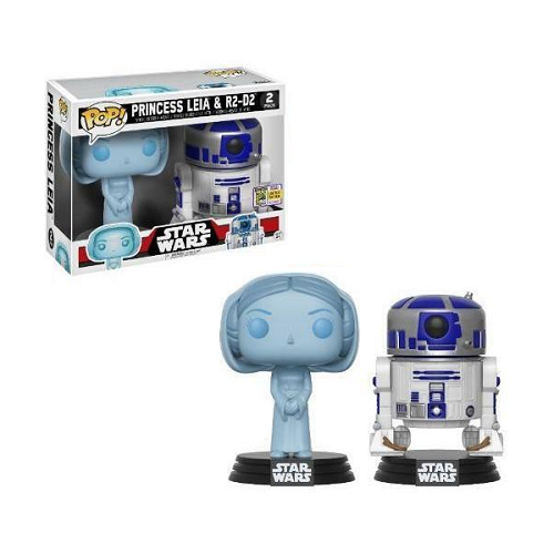Funko Pop! STAR WARS: Princess Leia & R2-D2 2 pack [SDCC 2017]