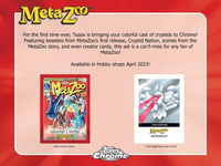 Topps 2022 Chrome MetaZoo Cryptid Nation Hobby Box