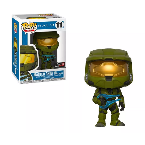 Funko Pop! HALO: Master Chief with Energy Sword #11 [Gamestop]