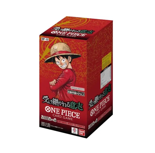 One Piece TCG Japanese: Carrying on His Will Booster Box OP-13 [24 Packs]