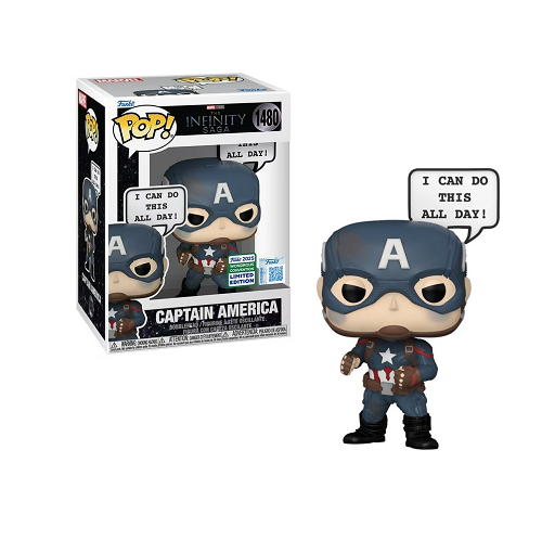 Funko Pop! INFINITY SAGA: Captain America #1480 [WonderCon]