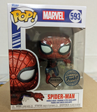 Funko Pop! MARVEL: Spider-man [Diamond] #593 [SE]