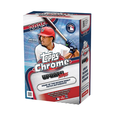 2025 Topps Chrome Baseball Update Series Value Box