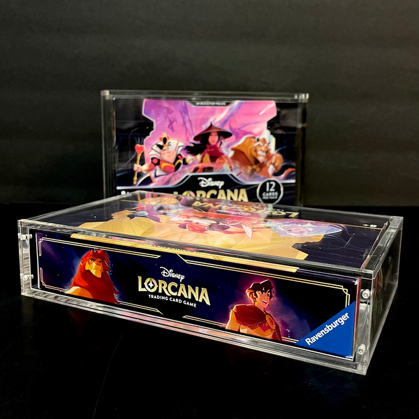 Premium Crystal Clear Acrylic Display Case with Magnetic Lid for Disne BoomLoot Premium Crystal Clear Acrylic Display Case with Magnetic Lid for Disne BoomLoot