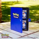 Ultra Pro Pokemon Premium 4-Pocket Snap Binder (Blue)