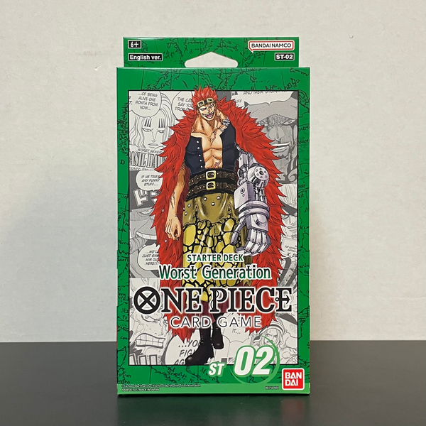 One Piece TCG: Worst Generation Starter Deck - ST 02 BoomLoot One Piece TCG: Worst Generation Starter Deck - ST 02 BoomLoot