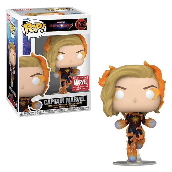 Funko Pop! THE MARVELS: Captain Marvel #1265 [MCC]