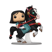 Funko Pop! RIDES MULAN: Mulan Riding Khan #76
