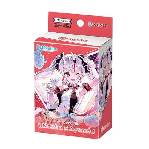 Hololive Official Card Game Starter Deck Red - Nakiri Ayame