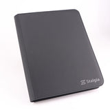 Stalgia Premium 9-Pocket Toploader Binder – Black | Collector-Grade Protection