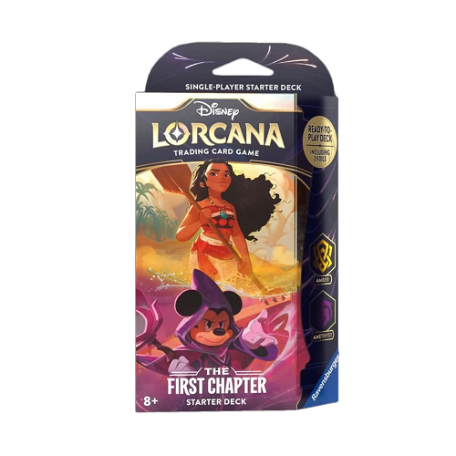 Disney Lorcana TCG: The First Chapter Starter Deck (Amber & Amethyst/S BoomLoot Disney Lorcana TCG: The First Chapter Starter Deck (Amber & Amethyst/S BoomLoot