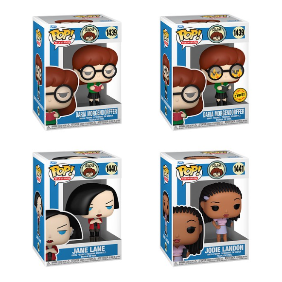 Funko Pop! DARIA with Chase [set of 4]