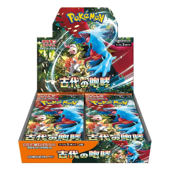 Pokemon TCG: Japanese Ancient Roar Booster Display Box sv4K [30 Packs]