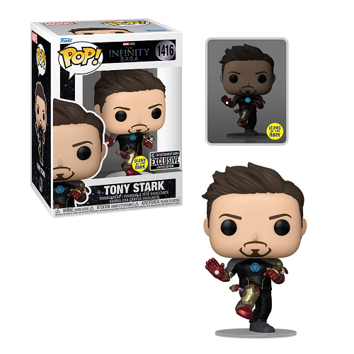 Funko Pop! MARVEL The Infinity Saga: Tony Stark[GiTD] #1416 [Entertainment Earth]