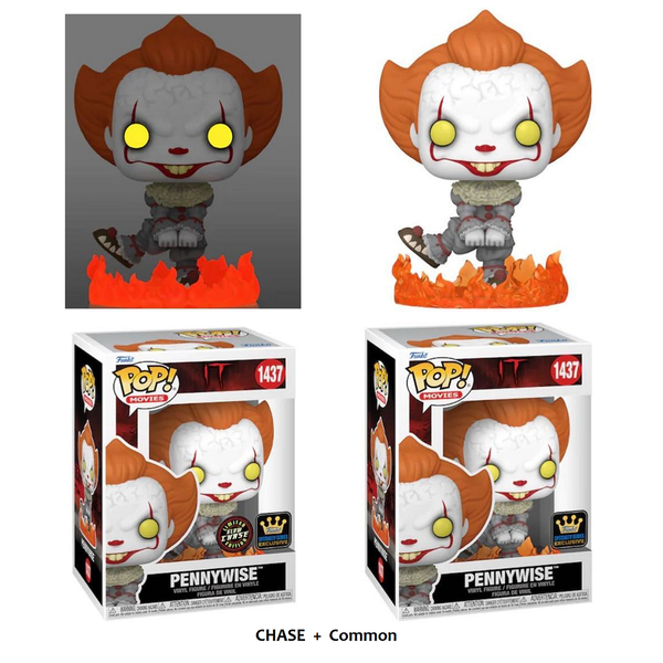 Funko Pop It Pennywise Dancing Chase Common 1437 Ss Exclusive 1717