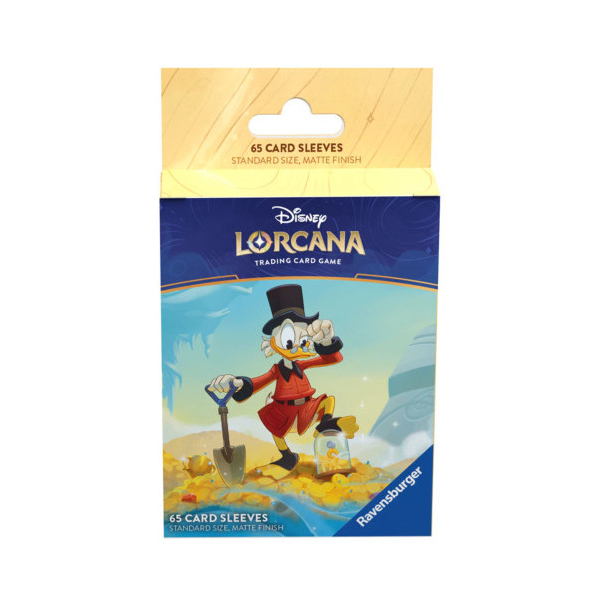 Disney Lorcana TCG: Into the Inklands Card Sleeves - Scrooge Mcduck