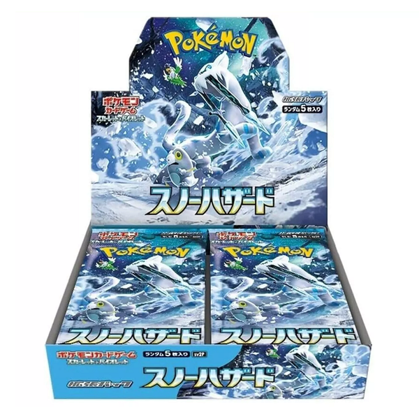 Pokemon TCG: Japanese Snow Hazard Booster Display Box sv2P [30 Packs]