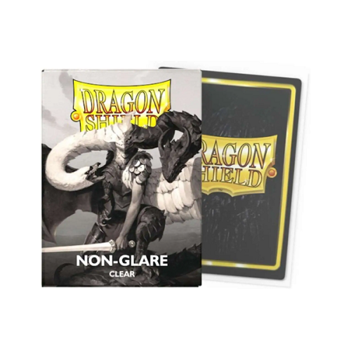Dragon Shield Matte Non-Glare Sleeves(Clear) 100 Sleeves