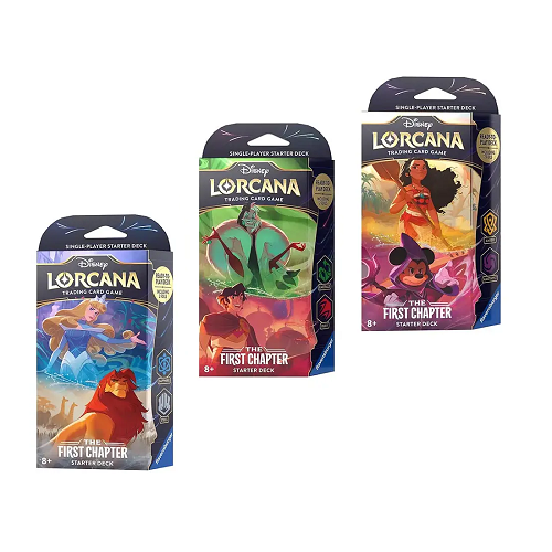 Disney Lorcana TCG: The First Chapter Starter Deck (Amber & Amethyst/S BoomLoot Disney Lorcana TCG: The First Chapter Starter Deck (Amber & Amethyst/S BoomLoot