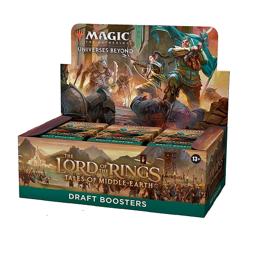 Magic The Gathering CCG: Lord of the Rings Tales of Middle-Earth Draft Boosters