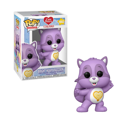 Funko Pop! CARE BEARS COUSINS: Bright Heart Raccoon #1802