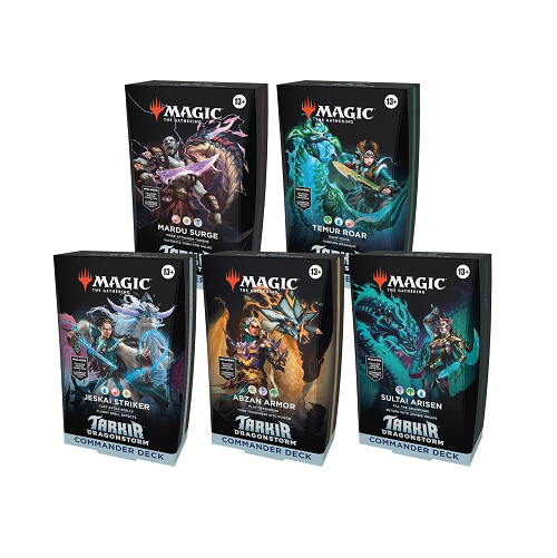 Magic: The Gathering Tarkir Dragonstorm Commander Deck Set