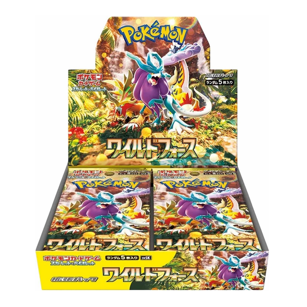 Pokemon TCG: Japanese Wild Force Booster Display Box sv5K [30 Packs]