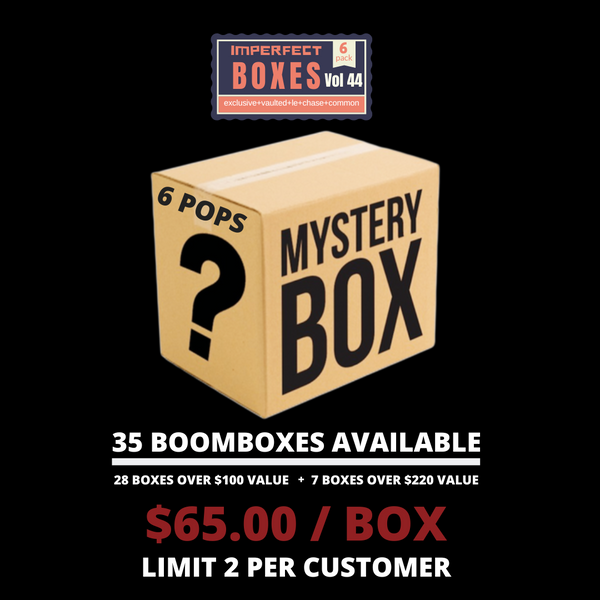 BoomLoot Imperfect Boxes Mystery BoomBox Volume 44 [Pack of 6]