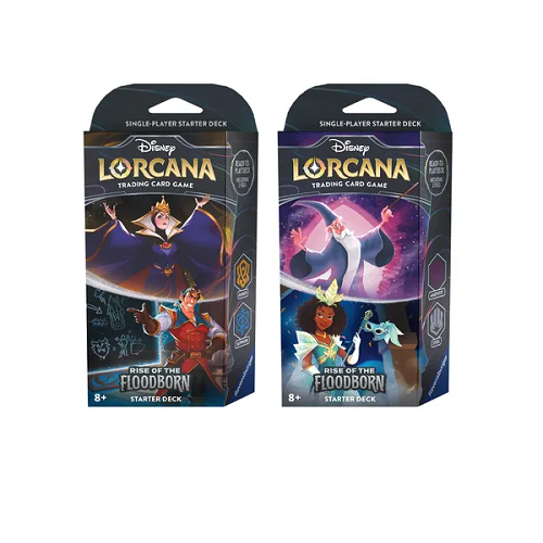amethyst steel lorcana starter deck Disney Lorcana: Rise of the Floodborn Amethyst and Steel Starter Deck