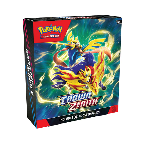 Pokemon TCG: SWORD & SHIELD Crown Zenith Booster Bundle